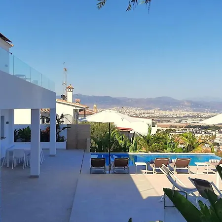 Happyplace - With Panoramic Sea View Heated Infinity Saltwater Pool Villa Malaga