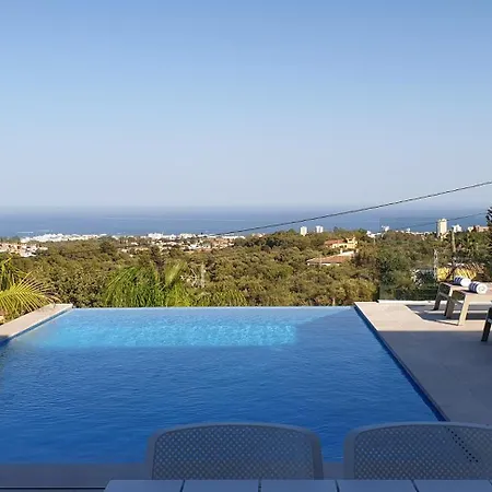 Happyplace - With Panoramic Sea View Heated Infinity Saltwater Pool Villa Malaga
